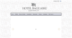 Desktop Screenshot of hotelbaguassu.com.br